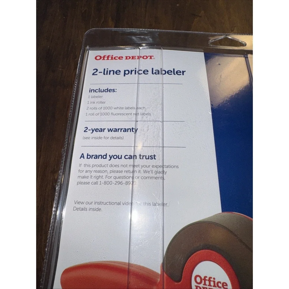 Office Depot Brand Two-Line Price Marking Labeler Kit OD02-8 | 3063491 | NEW